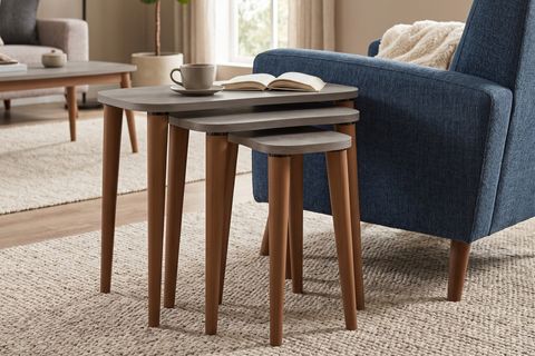 FORM ZİGON SEHPA, BETON DESEN