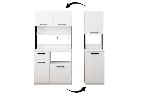 ERVİN ÇOK AMAÇLI  AİRFRY DOLABI, BEYAZ, E2EB