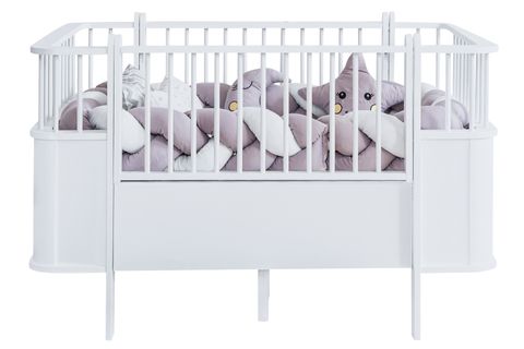 DÜNYA BÜYÜYEN BEŞİK 80X130 DÜNYA KARYOLA 80X190, BEYAZ