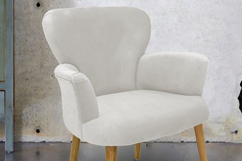 EVA ÇAY SETİ BERJER DÜZ BEYAZ GOLD AYAK