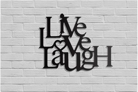 LİVE LOVE METAL TABLO