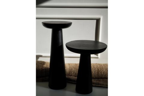 TUCAS HOME MUSHROOM SİYAH 1 YAN SEHPA - 70 CM MANTAR SEHPA