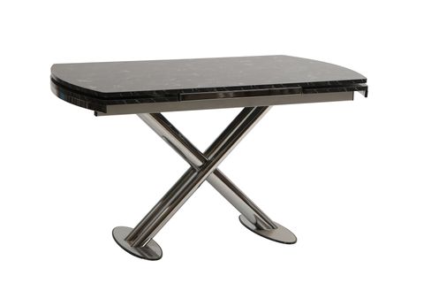 KROM İNCİ MUTFAK MASA TAKIMI, 6 SANDALYELİ, 130X80
