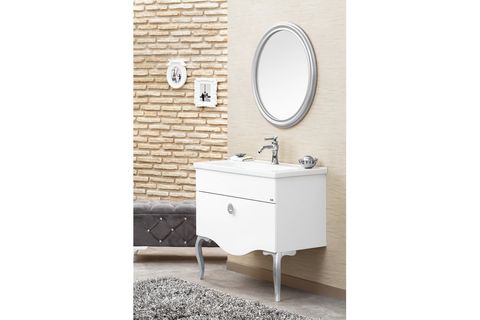 ORKA CUNDA BANYO DOLABI 80 GÜMÜŞ