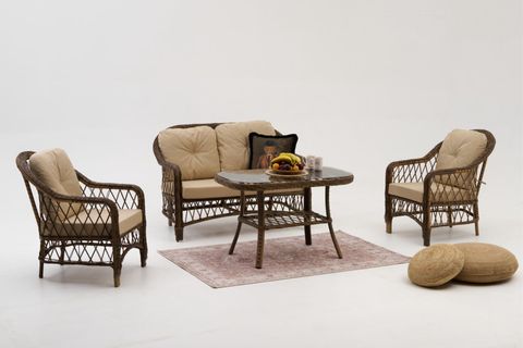 LORES İKİLİ BAHÇE TAKIMI, RATTAN