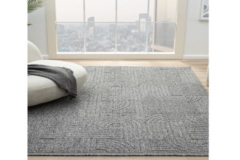 LOOPAL ANTİBAKTERİYEL DOKUMA HALI, ANTRASİT 623 160X230 CM