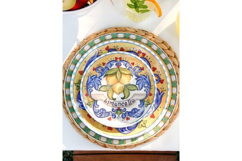 THE MİA LİMONCELLO PASTA TABAĞI 6LI SET 19 CM