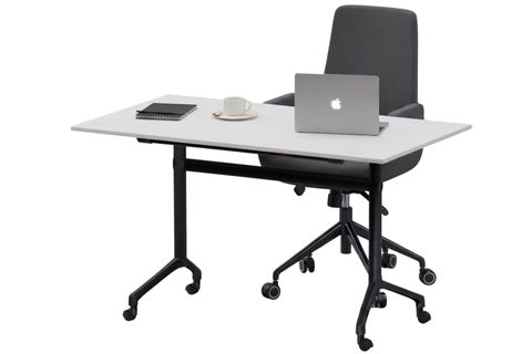 OFİSİMİ NEAT KATLANIR ÇOK AMAÇLI OFİS MASASI, BEYAZ, 120 CM
