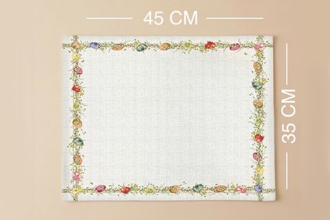 RENKLİ YUMURTA PAMUKLU ALTI ADET AMERİKAN SERVİSİ