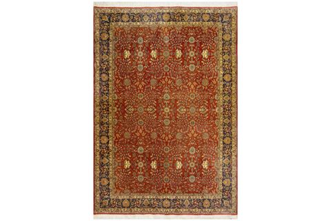 DOĞAL EL DOKUMA İRAN İSFAHAN HALISI 170X250 CM