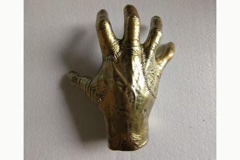 EL ŞEKLİNDE BASKETBOL, FUTBOL TOP TUTUCU, GOLD