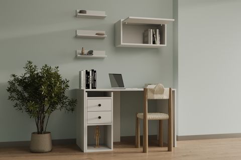 BK ÇALIŞMA MASASI, 2 ÇEKMECE 1 KAPAKLI