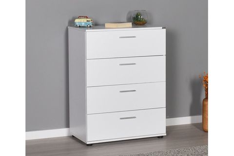 ADORE TRENDLİNE ŞİFONYER, 4 ÇEKMECELİ, BEYAZ