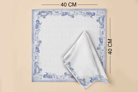 MASAL ORMANI PAMUKLU ALTI ADET PEÇETE