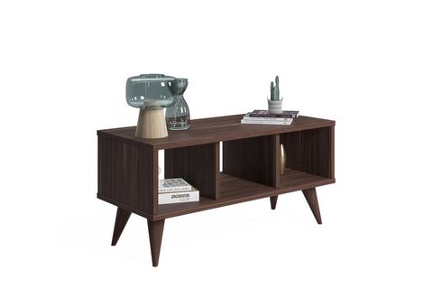 RUUM STORE BY DOĞTAŞ NONA ÜÇ BÖLMELİ ORTA SEHPA CEVİZ