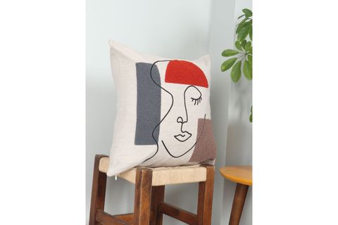 SANAT DESENLİ DOLGULU KIRLENT  PUNCH 43X43