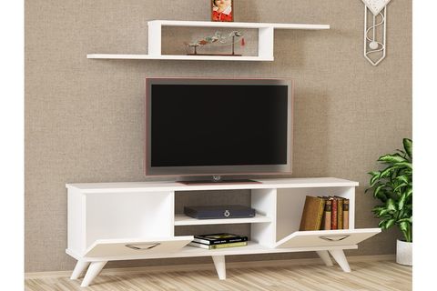 KALENDER DEKOR PRUİTT TV ÜNİTESİ PRT01 BEYAZ