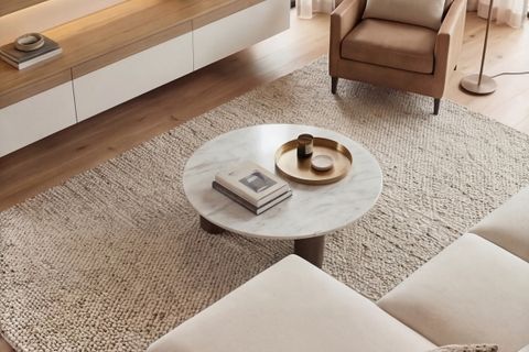 PURELINE LEDLİ DUVAR TV ÜNİTESİ, BEYAZ MEŞE, 180 CM