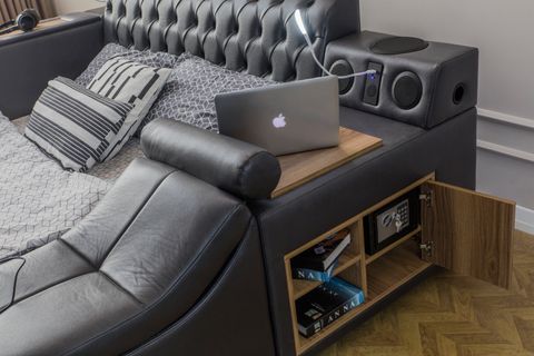 PRAGUE MASAJLI AKILLI KARYOLA, ANTRASİT