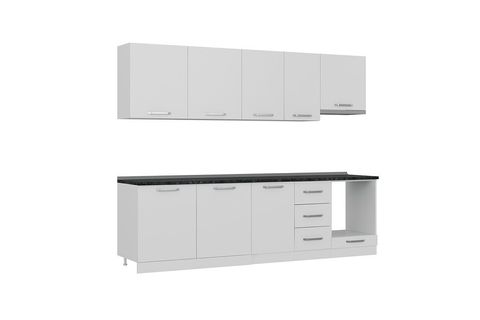 MİNAR VİOLA 275 CM MUTFAK DOLABI BEYAZ 275-B8