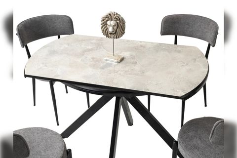 VOGA AÇILIR MASA TAKIMI, GRİ