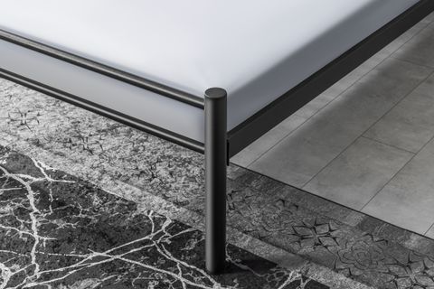 EVGER METAL KARYOLA, K70, SİYAH, 90X200