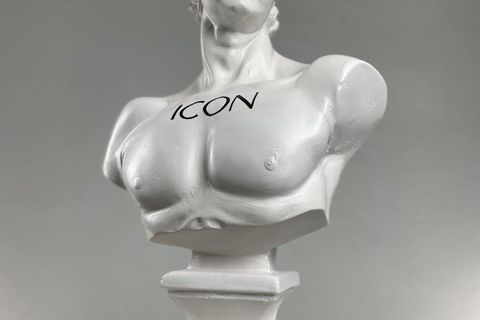 DAVID WHITE ICON POP ART DEKORATİF ROMA YUNAN HEYKELLERİ