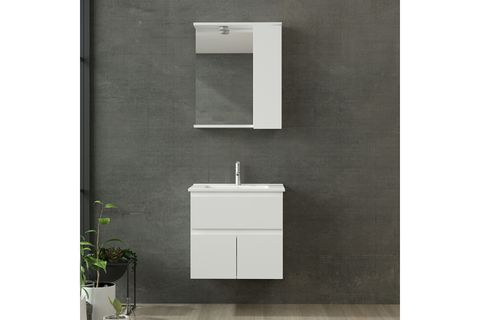 NİKA BANYO DOLABI 65CM AS2K1Ç 1K1A ETJ BEYAZ