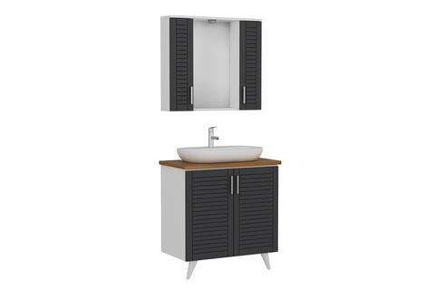 VERA BANYO DOLABI AY2K147, ANTRASİT, 100CM