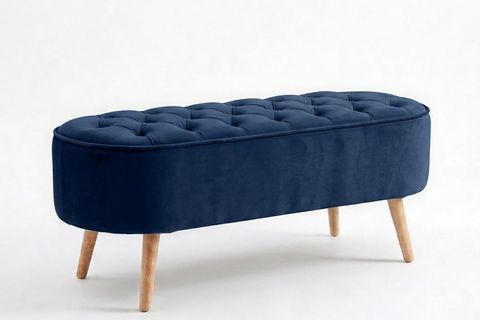 ELEGANT GÜRGEN AYAK BENCH, LACİVERT