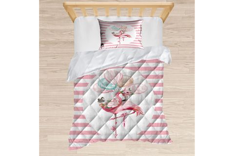 ELSE KIRMIZI YARIŞ ARABALI 3D DESENLİ TEK KİŞİLİK ÇOCUK MİKROFİBER ELYAF DOLGULU YASTIK KILIFI 155X215