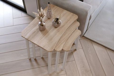 ALGAN ZİGON SEHPA, SONOMA, ÜÇLÜ