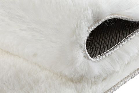 TAVŞAN POST MODERN MAKİNE HALISI, BEYAZ, 80X300