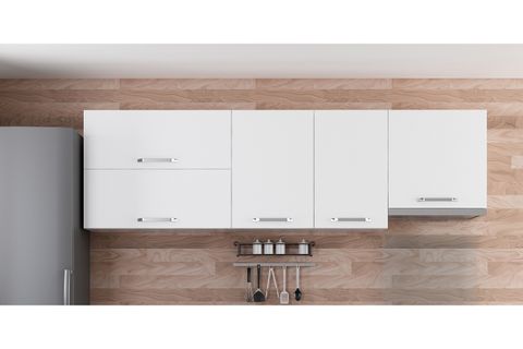 MİNAR 245 CM MUTFAK DOLABI BEYAZ 245-B5-ÜST MODÜL