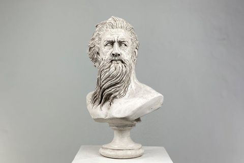 POSEIDON AGED POP ART DEKORATİF ROMA YUNAN HEYKELLERİ