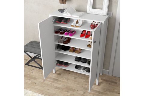 VENEZİA PREMİUM AYAKKABILIK WOOD BEYAZ, 2 KAPAKLI