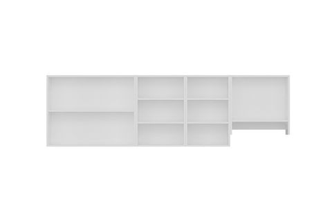 MİNAR 245 CM MUTFAK DOLABI BEYAZ 245-B8-ÜST MODÜL
