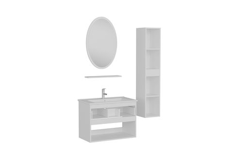 VERA BANYO DOLABI AS2K1Ç136, BEYAZ, 85CM