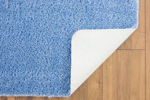 EUROBANO HOME IŞILTILI KAYMAZ TABAN MAVİ YOLLUK HALI 100X500