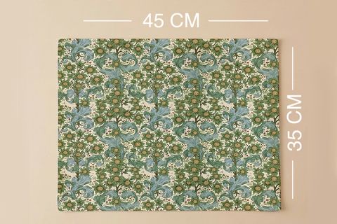 ORMAN BÜYÜSÜ PAMUKLU DÖRT ADET AMERİKAN SERVİSİ