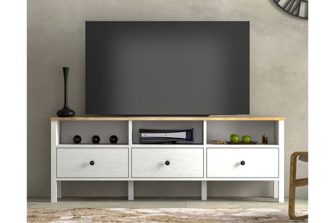 LUMERA MODERN TV ÜNİTESİ, 3 ÇEKMECELİ 3 BÖLMELİ, 160 CM