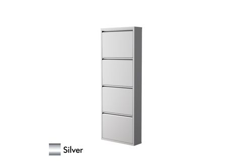 LİNEA METAL AYAKKABILIK, SİLVER, 4 KAPAKLI