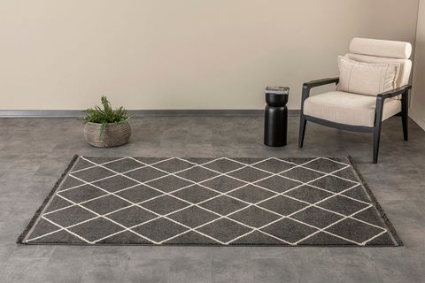 ANNA DARK GREY HALI 160X230