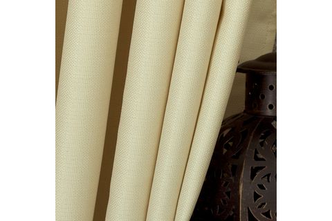 MASSARELLİ KETEN SIK PİLE FON PERDE, KREM, 150X260