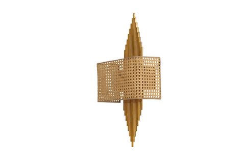 HANDE DİKDÖRTGEN APLİK, GOLD RATTAN