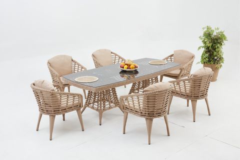 LİNDA BAHÇE YEMEK MASASI TAKIMI