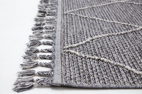 4K INFİNİTY COLLECTİON MODERN MAKİNE HALISI 02, GREY, 80X150 CM
