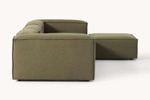 LENA KETEN MODÜLER KÖŞE KOLTUK, YEŞİL