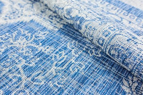 İLLUSİON MAVİ RENKLİ ÇALIŞMA ODASI HALISI 120*170