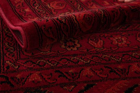 ANGORAHOME PERSİAN BK1005 DOKUMA MAKİNE HALISI, YUVARLAK, 160X160